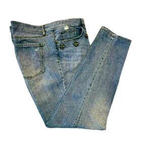 NEW LOFT distressed Jeans